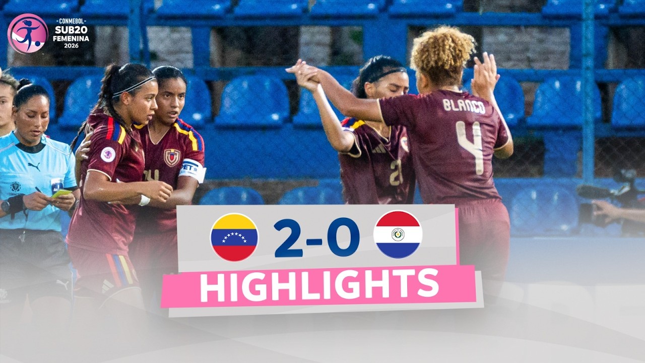 Venezuela U20 vs Paraguay U20 Highlights