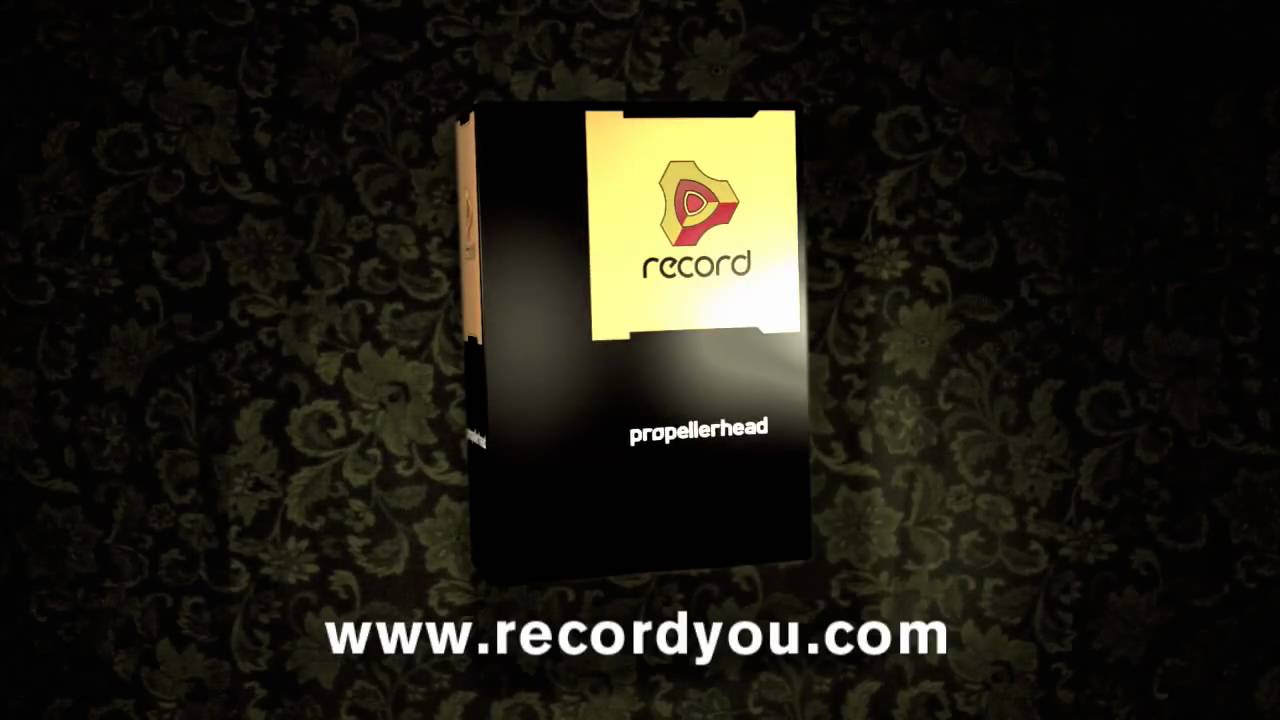Record from Propellerhead Software - YouTube