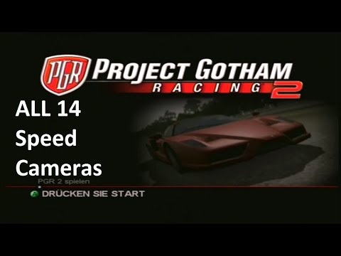 PGR2 ALL 14 Speed Cameras/Traps Platinum (Project Gotham Racing 2 Xbox)