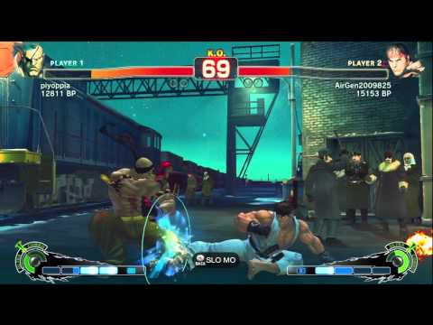 Air [Ryu] vs AFG [Sagat] SSF4 Japanese Online Ranked Matches - TRUE HIGH-DEF