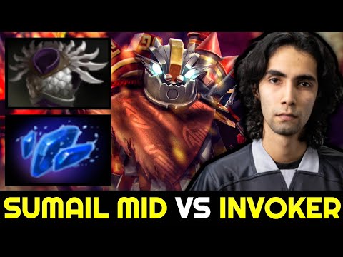 SUMAIL Random Mid Clockwerk — Hard Game vs Invoker