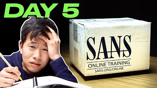 How To Pass a SANS Cyber Security Exam in 5 DAYS (No books…)