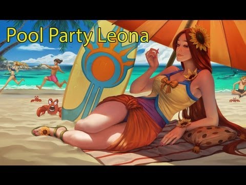 League oF Legends Skin Spotlight (Pool Party) Leona