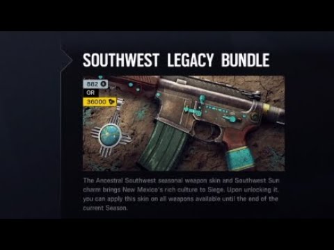 BRAND NEW Southwest Legacy Bundle - Operation Chimera - Rainbow Six Siege