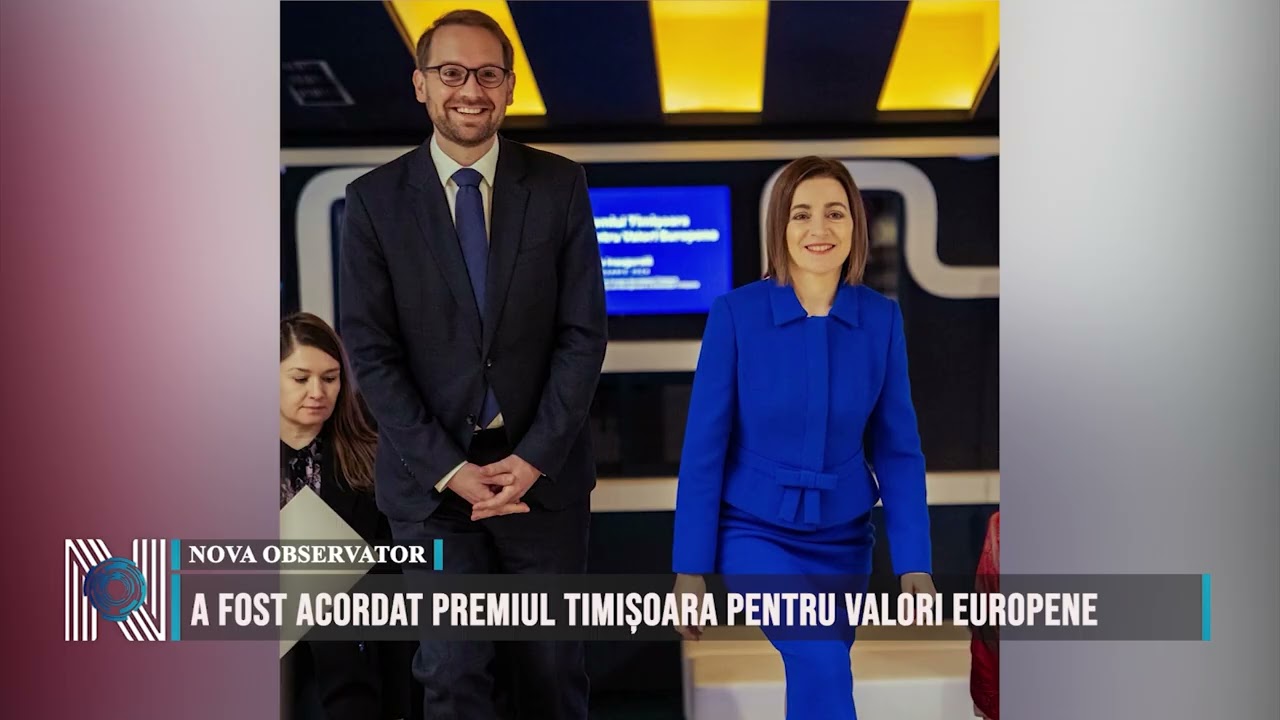 A fost acordat Premiul Timișoara pentru Valori Europene