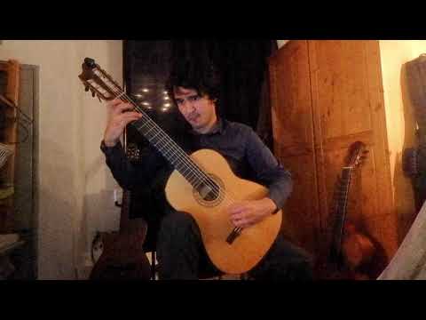 Leo Brouwer- Estudios Sencillos no. 3 (Rapido), Performed by Daniel Ramjattan