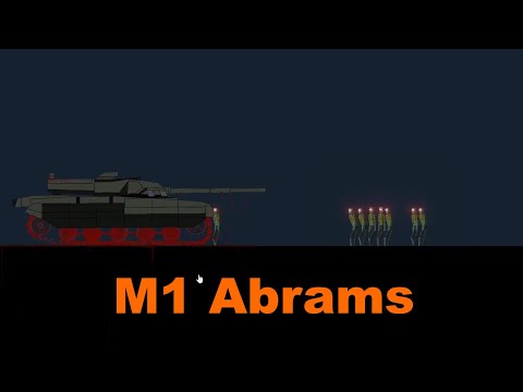M1 Abrams vs Zombie | ACTION SANDBOX