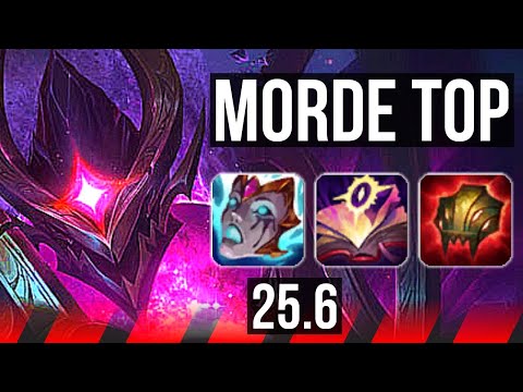 MORDEKAISER vs SHEN (TOP) | 10 solo kills, Quadra, 55k DMG, Comeback, Legendary | EUW Diamond | 25.6