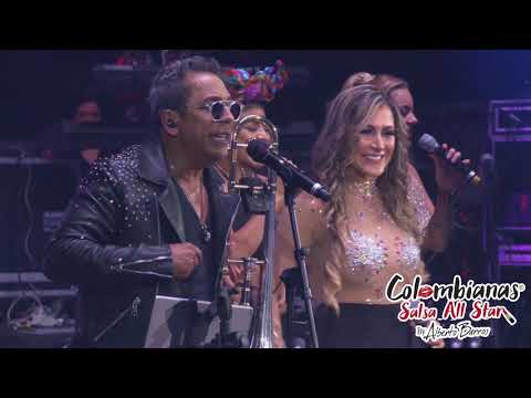 Medley Colombianas Salsa All Star by Alberto Barros (En vivo)