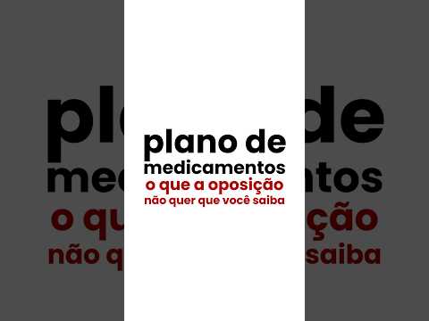 Oposição joga contra e não quer remédio gratuito para os servidores