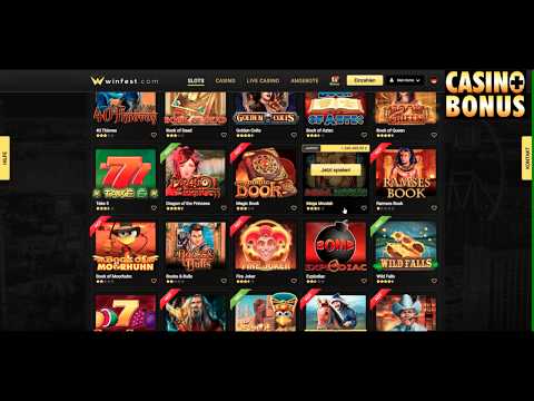 20 Freispiele ohne Einzahlung im Winfest Casino - es ist nicht nur mir ein Fest!
