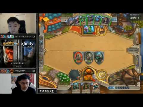 Strifecro vs Trump Hearthstone Invitational Presented by XFINITY