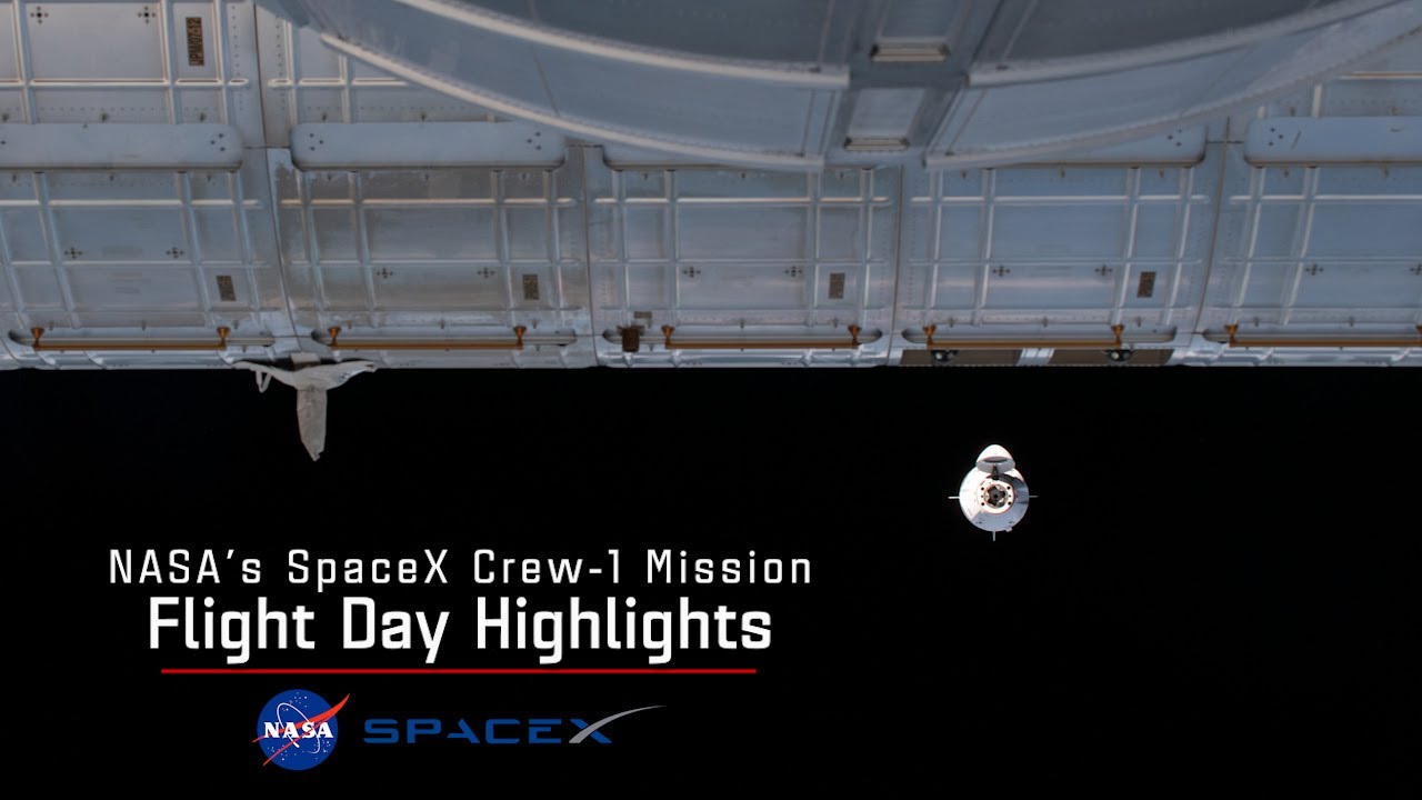 NASA and SpaceX Crew-1 Flight Day 2 Highlights