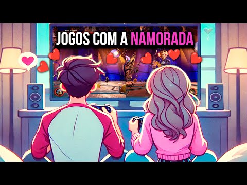 ❤️OS 15 MELHORES JOGOS PARA JOGAR COM A NAMORADA | JOGOS PARA CASAL (ELA VAI ADORAR)