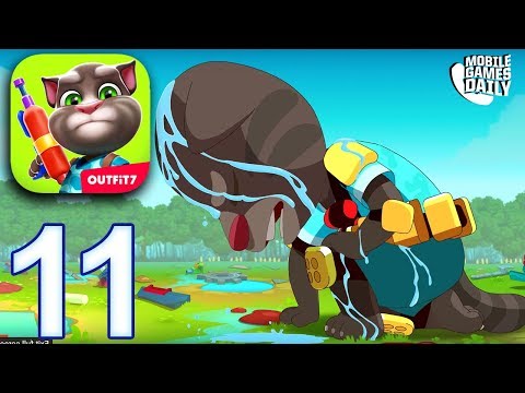 TALKING TOM CAMP Gameplay Part 11 - Episode 5 (iOS Android)