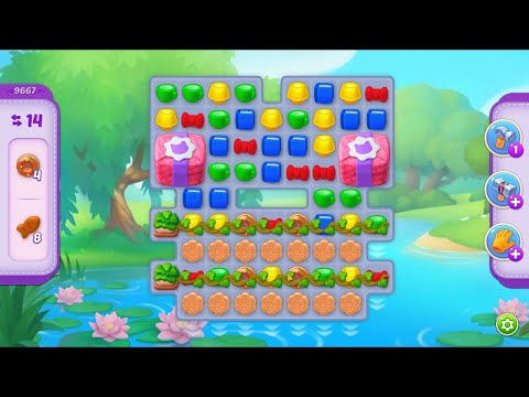 Homescapes Level 9667 No Boosters Gameplay