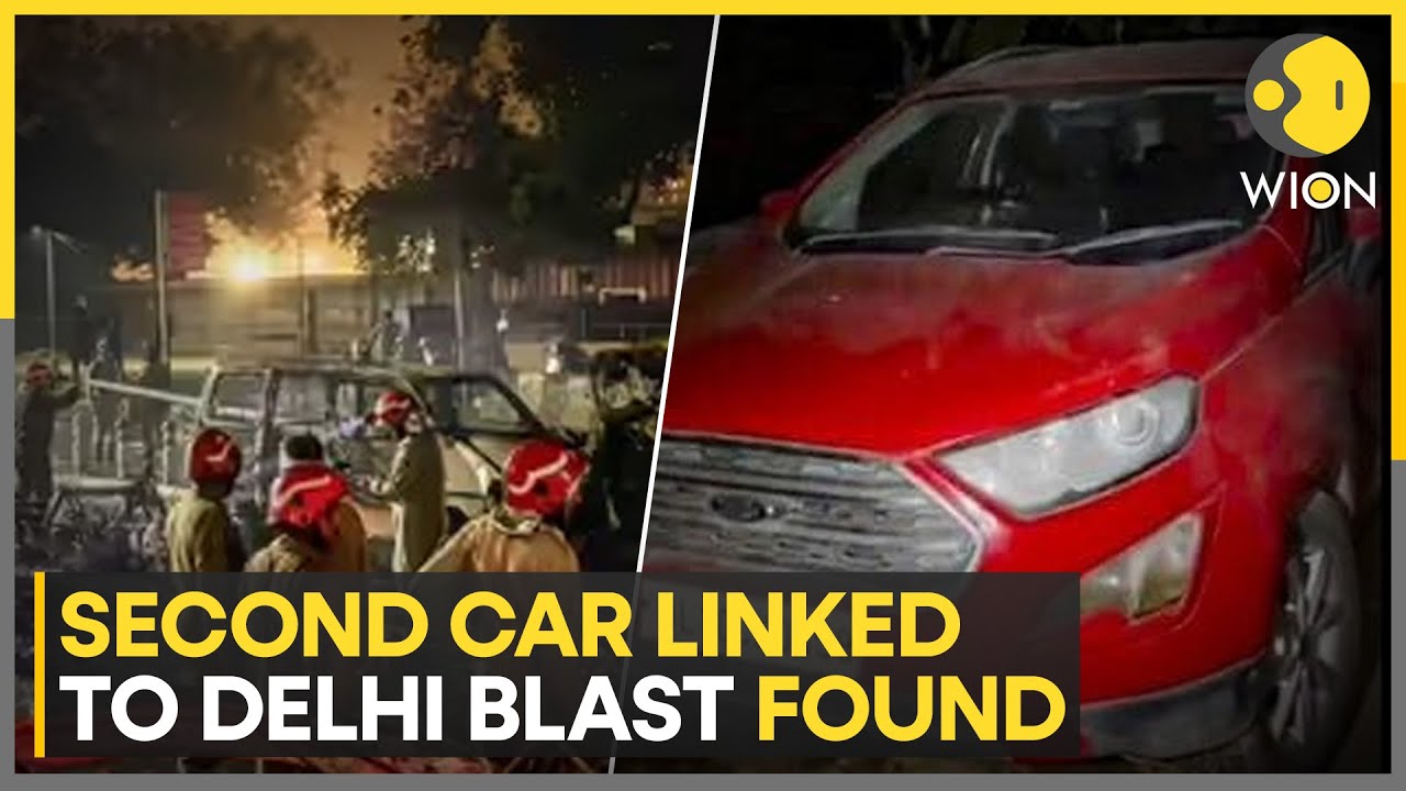 Delhi Blast: Red SUV Found in Faridabad After Massive Hunt | WION