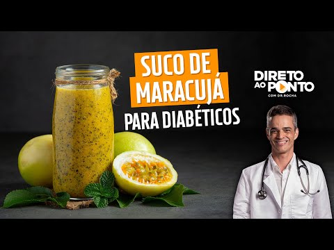 Direto ao Ponto: Suco de Maracujá Para Diabéticos 🥤😋