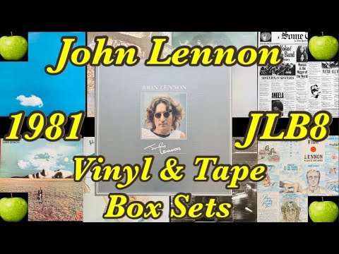 John Lennon 1981 JLB8 Vinyl & Cassette Box Set Editions!