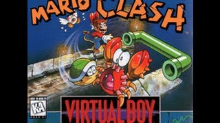 Virtual Boy Gameplay Mario Clash 3D