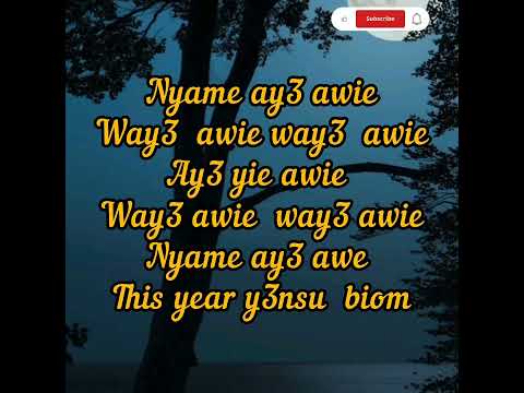 Tweero:-NYAME AY3  AWIE