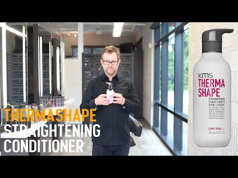 Thermashape Straightening Conditioner von KMS (Anglais)