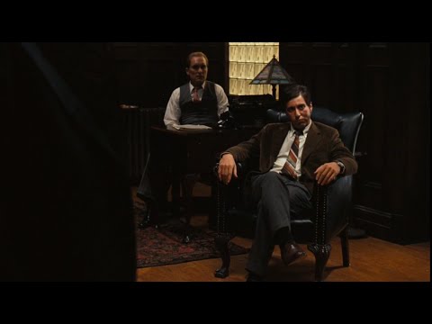 The Godfather - Great Scene - 1972 When Michael Corleone Takes Command - HD WITH ENGLISH SUBTITLES