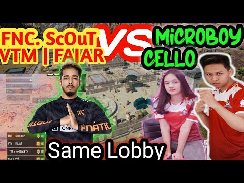 FNC. ScOut VS BTR MICROBOY SAME TO LOBBY