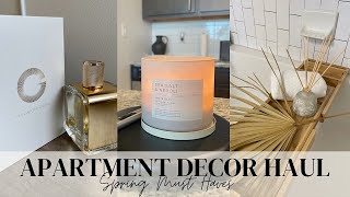 APARTMENT HOME DECOR HAUL | SPRING MUST HAVES | VLOG 2023