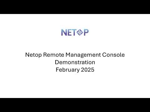 Intel vPro session to BIOS with Netop