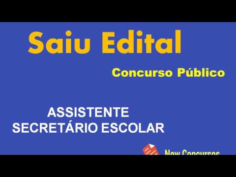 Edital e Apostila Concurso Maceió para o cargo  Assistente/ Secretário Escolar 2017