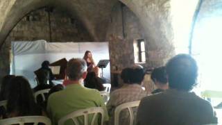 Sharon Tadmor the winner in the recorder competition Yehiam 2011