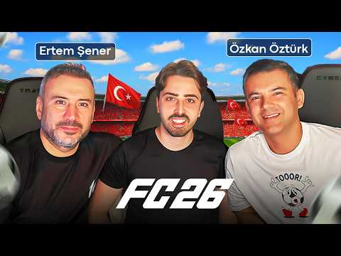 TÜRKÇE SPİKERLERLE FC 26 OYNADIM! // ÖZKAN ÖZTÜRK & ERTEM ŞENER