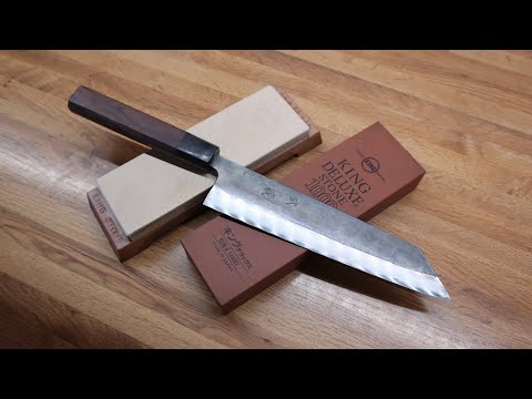 King Whetstones 1k and 4k session