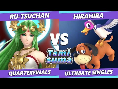 TAMISUMA 184 Quarterfinals - HiraHira (Duck Hunt) Vs. Ru-tsuchan (Palutena) Smash Ultimate SSBU
