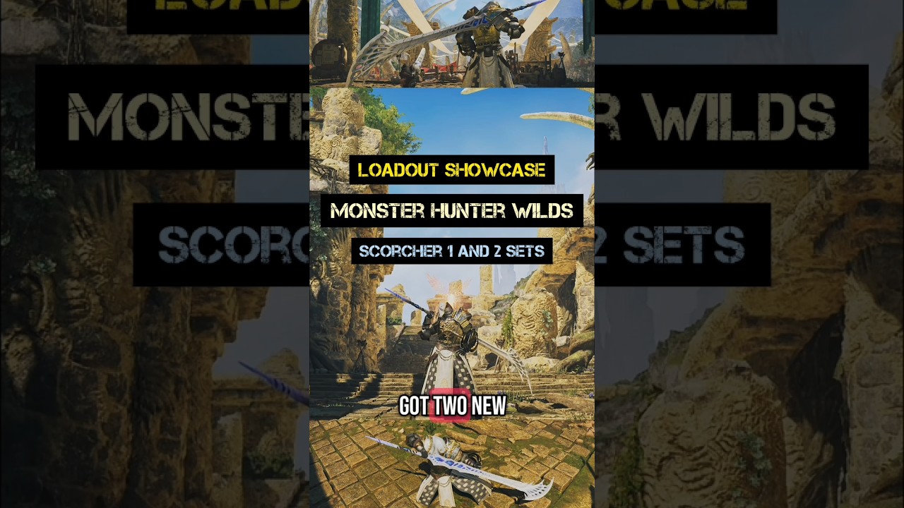 Loadout Showcase | MH Wilds | 2 Fun Sets for Zoh Shia Weapons! #MonsterHunter #MonsterHunterWilds