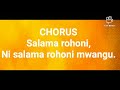 Salama Rohoni Nyimbo Za Kristo Tenzi Za Rohoni No 127