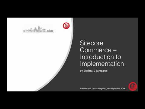 Sitecore Experience Commerce 9 â€“ An Introduction