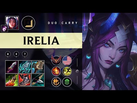 Irelia ADC vs Ezreal - NA Grandmaster Patch 25.24