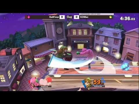 DDD30 SSBU LR4 - BallFoop (Mega Man / Little Mac) vs KDMac (Link / Richter)