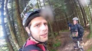 preview picture of video 'Glentress Black Route (down section video 2) Filmed with GoPro HD Hero 2'