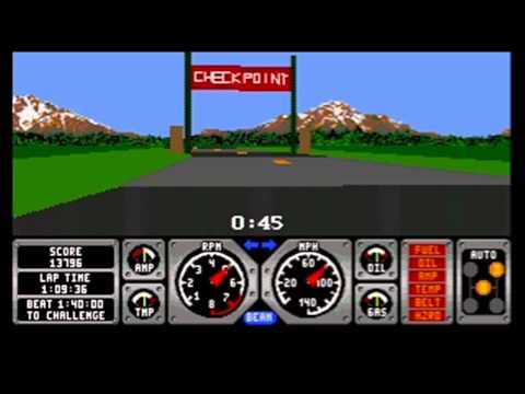 Race Drivin' Megadrive