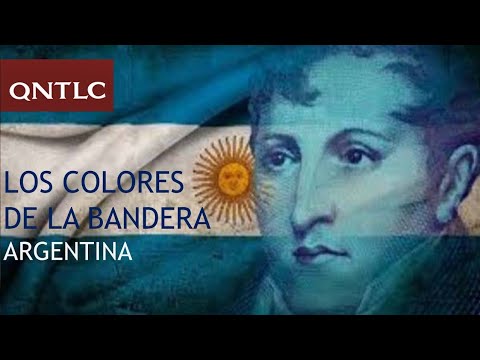 The colors of the Argentine flag