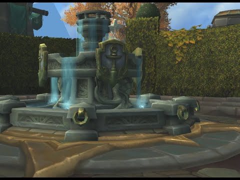 Boralus Maze Fountain, How to get through - World of Warcraft WOW
