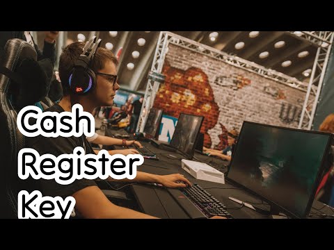 Cash Register Key Locations