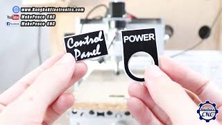 เครื่อง CNC ทำป้ายอะคริลิค ติดตู้ไฟฟ้า เครื่อง CNC ทำป้ายอะคริลิค ติดตู้ไฟฟ้า