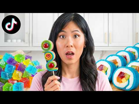 I Tested the MOST SATISFYING TikTok CANDY Recipes! 🍭