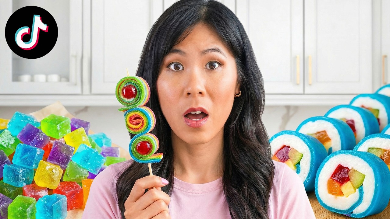 I Tested the MOST SATISFYING TikTok CANDY Recipes! 🍭