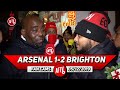 Arsenal 1-2 Brighton | We Could Be The Next Leeds! We're In A Relegation Battle (Troopz)