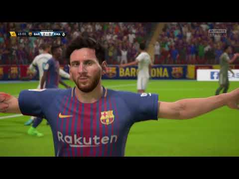 FIFA 18 ROAD TO DIVISION 1 PART 105 - BARCELONA VS REAL MADRID - FIFA 18 Online Seasons Gameplay